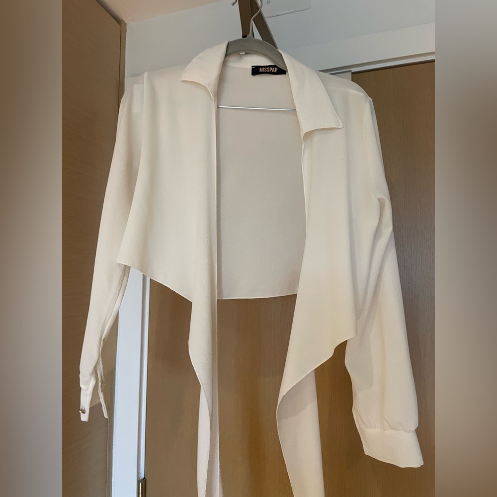 70s style wrap around top